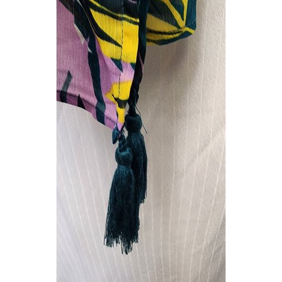 Palisades Beach Club Women's V-Neck Sheer Chiffon Swimsuit Covered Size XL/XXL - Picture 8 of 10